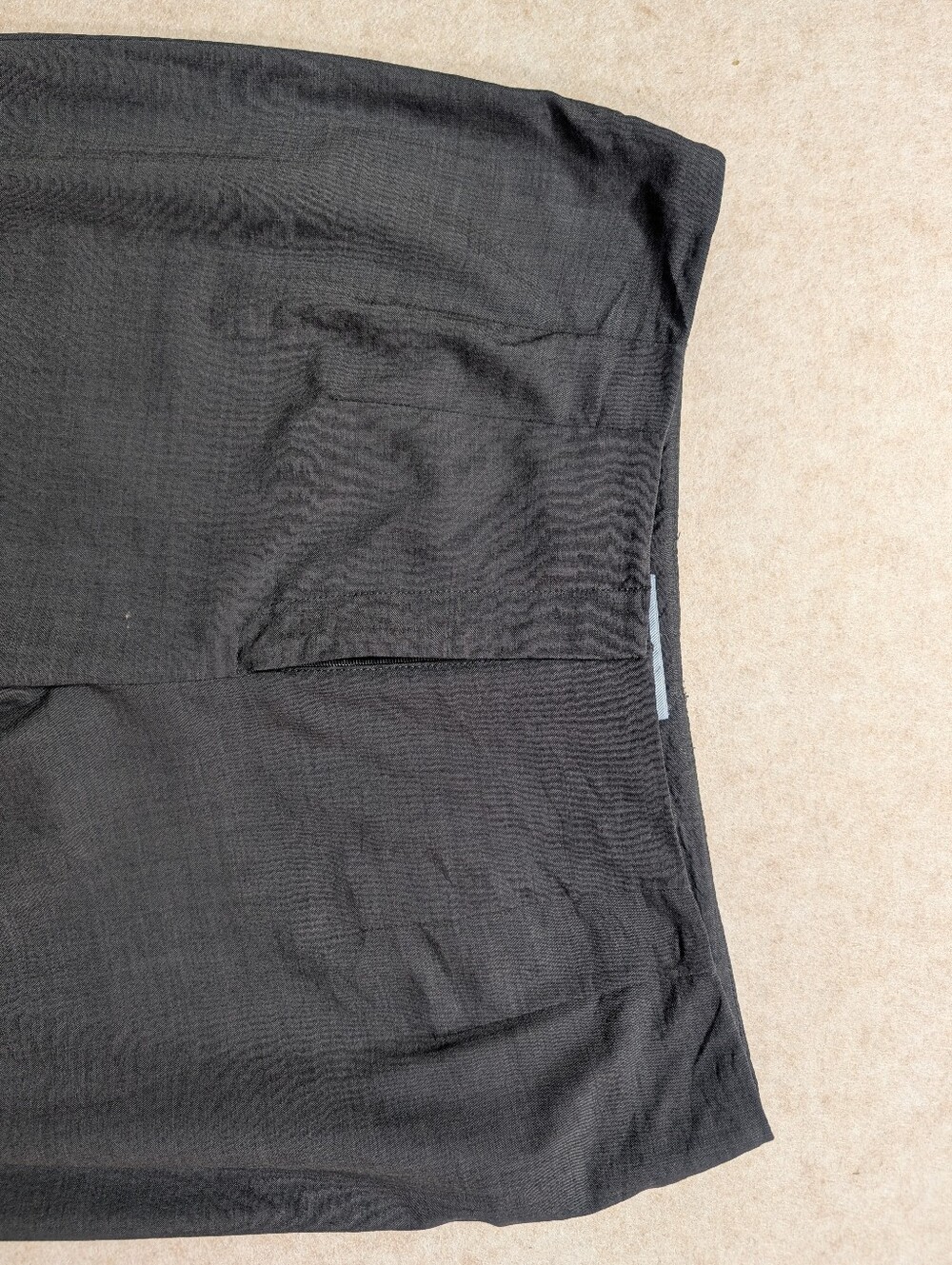 Antonio Melani Women's Wool Blend Dress Pants Size 10 Dark Gray Tailored - Picture 5 of 5
